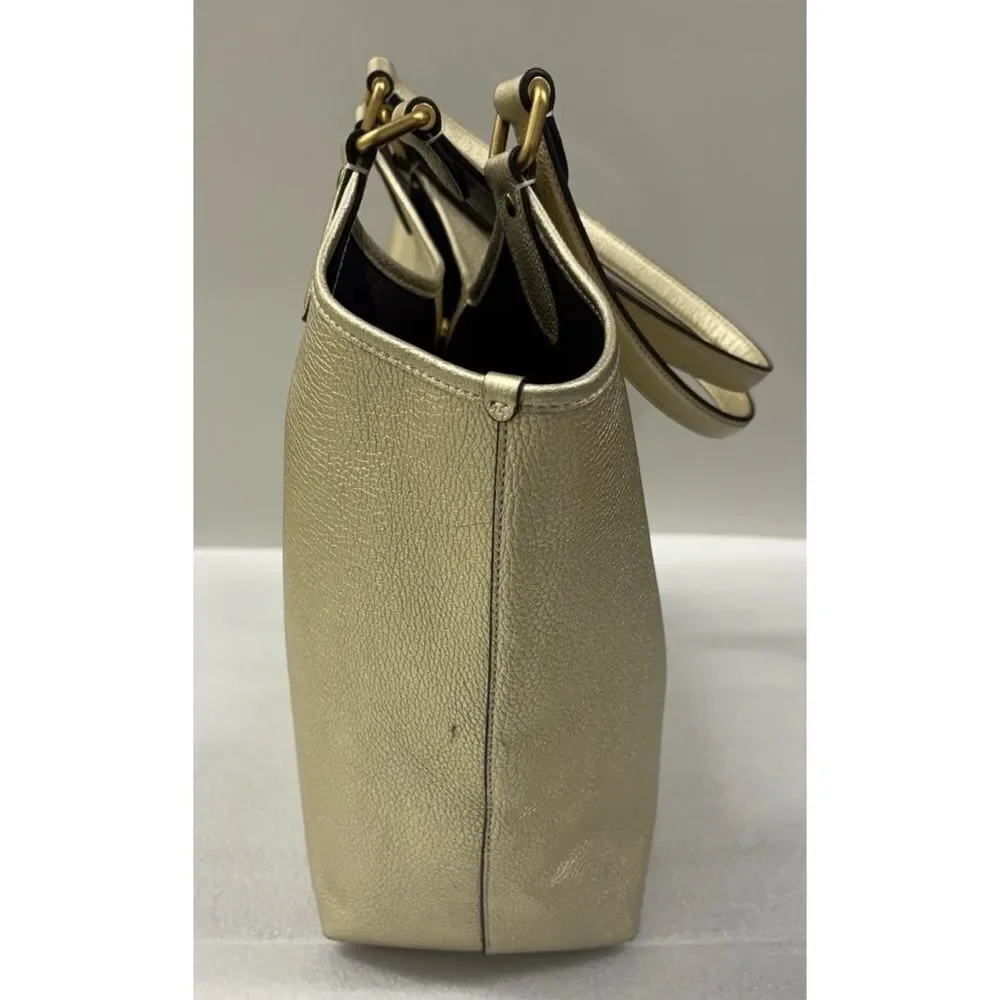 Rare Coach 1941 Everyday Metallic
Leather Tote Bag - Picture 6 of 12